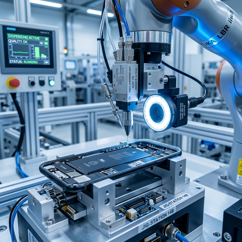 手机/精密电子喷胶